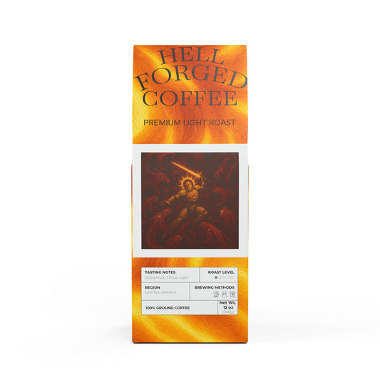 HELLFORGED COFFEE - Premium Light Roast Blend