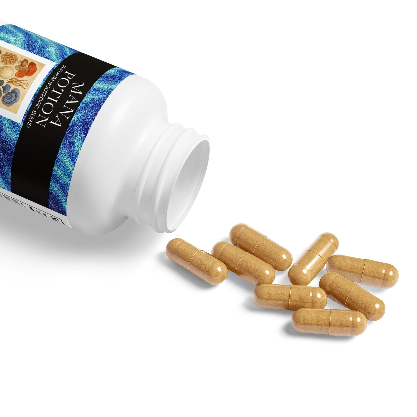 MANA POTION - Mushroom Blend Supplement (60 Capsules)